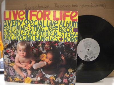 Tumnagel för auktion "LIVE FOR LIFE - A VERY SPECIAL LIVE ALBUM - V/A - STING..."