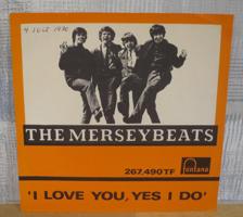 Tumnagel för auktion "THE MERSEYBEATS :: I LOVE YOU ; YES I DO (7`) NO Press"