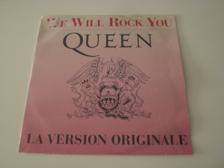 Tumnagel för auktion "Queen - We Will Rock You 12" [ MEGARARE Press 2003 ] B: We Are The Champions"