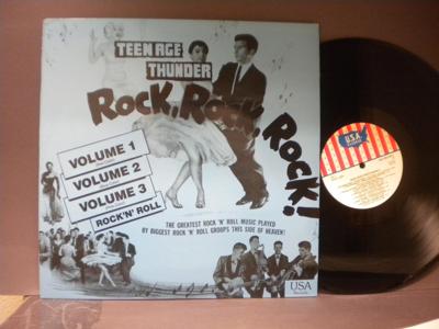 Tumnagel för auktion "TEENAGE THUNDER - ROCK, ROCK, ROCK - VOL. 2 - V/A"