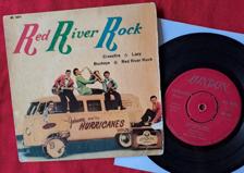 Tumnagel för auktion "JOHNNY & THE HURRICANES Red River Rock+3. EP 1959"