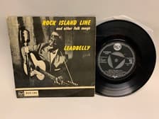 Tumnagel för auktion "EP Leadbelly - Rock Island Line And Other Folk Songs UK Orig-59 !!!!!"