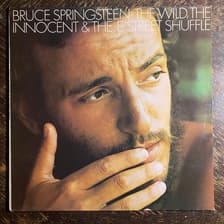 Tumnagel för auktion "BRUCE SPRINGSTEEN - The Wild… 1973. Kanonskick! Folk. Soulrock Prog-rock. LP"