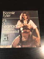 Tumnagel för auktion "BONNIE TYLER-IT’S A HEARTACHE/GOT SO USED TO LOVIN YOU-1977-SPANSK PRESS"