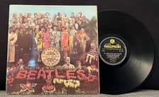 Tumnagel för auktion "The Beatles – Sgt. Pepper's Lonely Hearts Club Band RARE LP UK Original LP 1967"