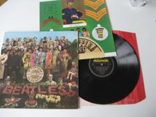 Tumnagel för auktion "The Beatles St.Peppers Lonely Hearts Club Band LP"