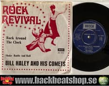 Tumnagel för auktion "BILL HALEY AND HIS COMETS - ROCK AROUND THE CLOCK / SHAKE RATTLE AND ROLL"