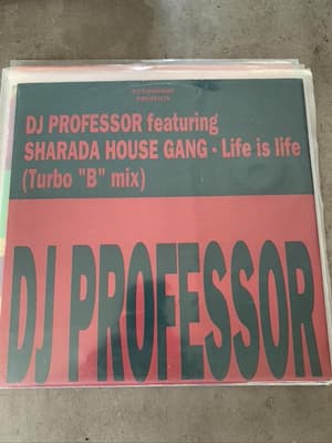 Tumnagel för auktion "12" DJ Professor feat Sharada house gang- Life is life,1991"