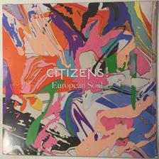 Tumnagel för auktion "CITIZENS! - EUROPEAN SOUL. VINYL LP + CD EU -15. INDIE-ROCK. INPLASTAD"