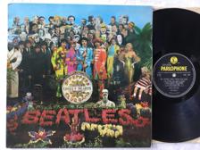 Tumnagel för auktion "Beatles-Sgt Peppers lonely hearts club band (1967) PMC 7027 Mono"