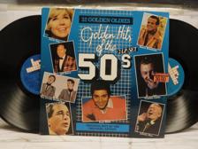 Tumnagel för auktion "GOLDEN HITS OF THE 50´S - V/A - 2-LP"