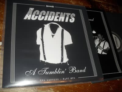 Tumnagel för auktion "The Accidents -A Tumblin’ Band"