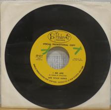 Tumnagel för auktion "WEE WILLIE HARRIS :: I GO APE (7`) US Orig (Rock&Roll /Blues) Promo!"