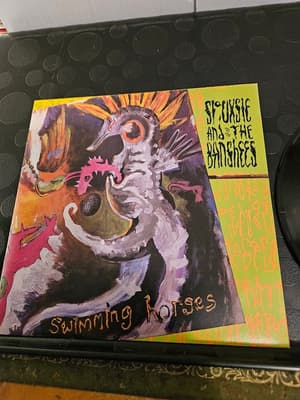 Tumnagel för auktion "Siouxsie and the banshees si 1984 swimming horses"