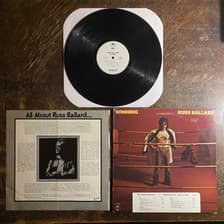 Tumnagel för auktion "RUSS BALLARD - Winning 1976. Rare US WLP Press! Insert! AOR Prog-Rock. LP"