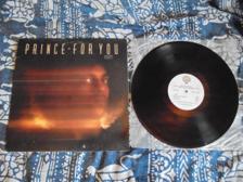 Tumnagel för auktion "PRINCE - FOR YOU, LP 1978 USA WB RECORDS 1a PRESS I TOPP EX  MINT-"