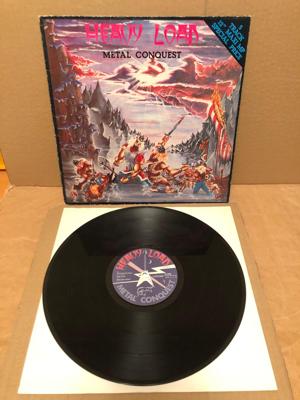 Tumnagel för auktion "Heavy Load - Metal Conquest LP! NCB 1981!"