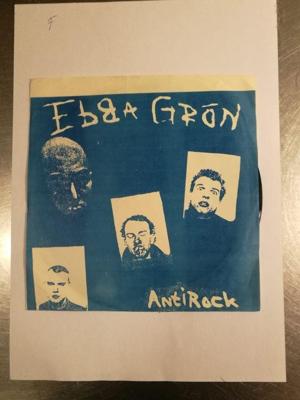 Tumnagel för auktion "Ebba Grön Anti Rock 1978"