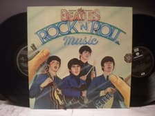 Tumnagel för auktion "THE BEATLES - ROCK ´N´ ROLL MUSIC - 2 -LP"