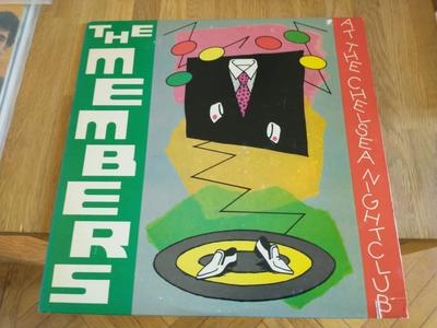Tumnagel för auktion "The Members - At The Chelsea Nightclub (Virgin 1979) LP"
