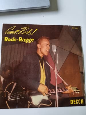 Tumnagel för auktion "Rock Ragge EP 1958(Solna) Comet Rock +3"