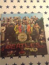 Tumnagel för auktion "The Beatles - Sgt. Peppers lonely hearts club band  LP!"