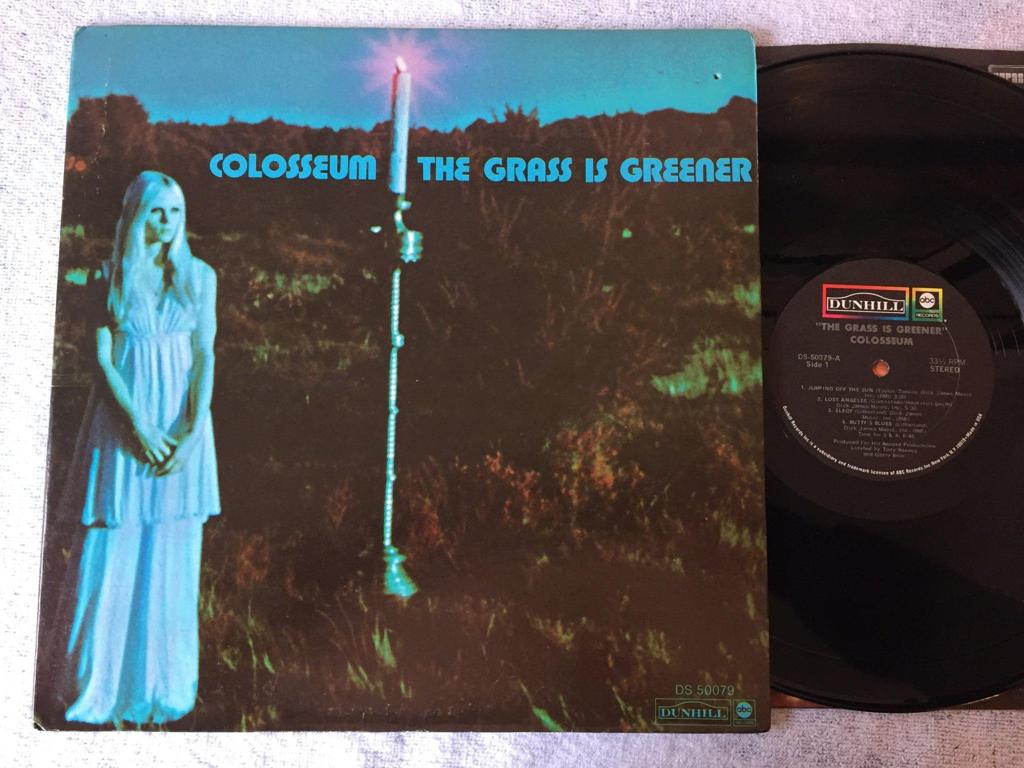 COLOSSEUM the grass is greener LP US DUNHILL DS 50079 Vinylkoll