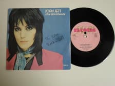 Tumnagel för auktion "JOAN JETT & BLACKHEARTS - I LOVE ROCK 'N ROLL (Smash 7" 1982 Sverige) RUNAWAYS"