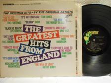 Tumnagel för auktion "THE GREATEST HITS FROM ENGLAND - V/A"