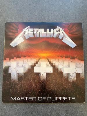 Tumnagel för auktion "Metallica LP - Master of Puppets - MFN 60 DM"
