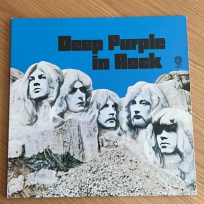 Tumnagel för auktion "Deep Purple ”In Rock ""
