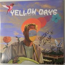 Tumnagel för auktion "YELLOW DAYS - A DAY IN A YELLOW BEAT. VINYL 2-LP + EU-20. INDIE ROCK. OSPELAD"