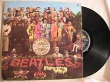 Tumnagel för auktion "Beatles   -  Sgt. Peppers Lonely Hearts Club Band        Lp"