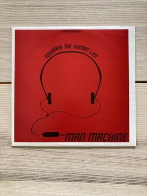 Tumnagel för auktion "12" MAN MACHINE - Towards the Human Life - 1987 DIY Sverige - RARE!"