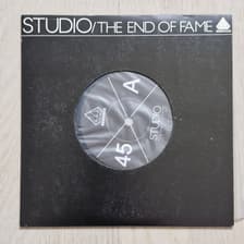 Tumnagel för auktion "STUDIO - THE END OF FAME.7" singel. ovanlig electronic rock."