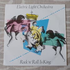 Tumnagel för auktion "ELO "Rock n roll is king" 7""