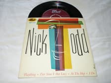 Tumnagel för auktion "NICK ODD DENMARK ROCK & ROLL EP PLAYTHING 1958"