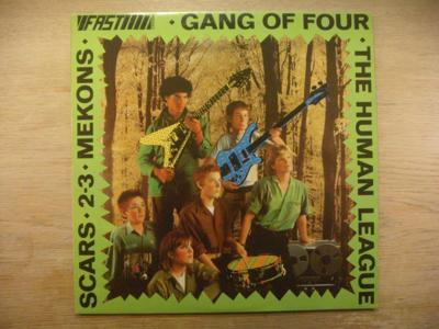 Tumnagel för auktion "LP - V/A: Gang of Four, Mekons, Human League - UK-orig"
