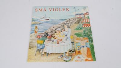 Tumnagel för auktion "V/A Små Violer LP Love Records 1973 Folk"