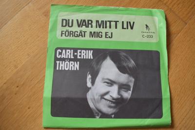 Tumnagel för auktion "Carl-Erik Thörn - Du var mitt liv [7" singel, 1969]"