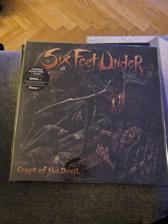 Tumnagel för auktion "Six Feet Under ”crypt of the devil” LP - death metal"