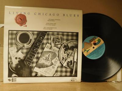 Tumnagel för auktion "LIVING CHICAGO BLUES - VOLUME 1 - V/A"