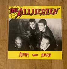 Tumnagel för auktion "Die Allierten - Ruhm und ehre skinhead punk Oi rock-o-rama"