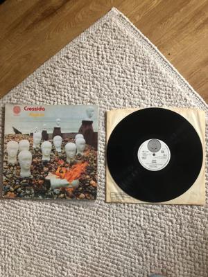 Tumnagel för auktion "Cressida - Asylum LP Swirl UK RARE"