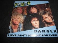 Tumnagel för auktion "Power - Danger - 7" - 1987"