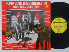 Tumnagel för auktion "v/a Punk And Disorderly III 3 The Final Solution - SWE LP orig 1983 press TOPPEX"