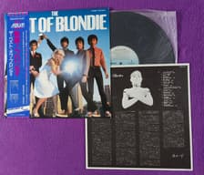 Tumnagel för auktion "Blondie - The Best Of Blondie LP Japan Press 1981"