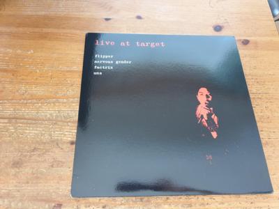 Tumnagel för auktion "V. A. - LP - Live at target"