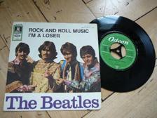 Tumnagel för auktion "THE BEATLES - ROCK AND ROLL MUSIC + PS "HIPPIE COVER"! TYSKLAND"