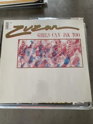 Tumnagel för auktion "12" Zuzan - Girls can jack too, TOC, 1988"